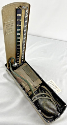Vintage Tycos Blood Pressure Cuff Sphygmomanometer Medical Doctor Note Ephemera