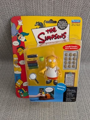 Simpsons Serie 5 Martin Prince Actionfigur Playmates Interaktiv Neu auf Karte