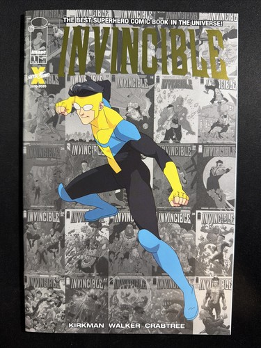 Invincible #1 LCSD 2020 Gold Foil Variant Image Comics Kirkman Walker NM