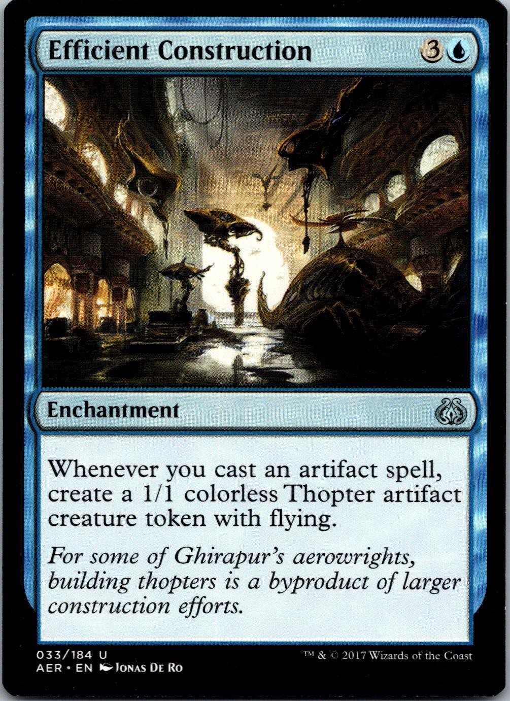 Efficient Construction 33 Uncommon Aether Revolt Magic: The Gathering MP