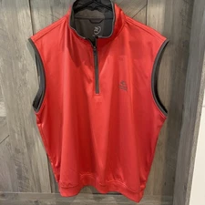 Zero Restriction Vest Pullover Mens Large Tour Series Golf 1/4 Zip VentanaCanyon
