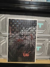 Signed Eddie Nunez Shadow Rain AP3/3 Foil Sketchbook Limited Edition W/ COA