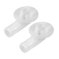 Air Conditioner Drain Hose Connector Elbow Fitting for Window AC Unit 18mm 2Pcs