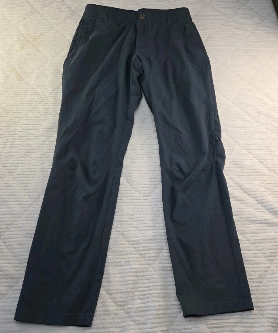 KUHL Men's Black Pants 32x32 (32x31) Regular Fit Outdoor Hiking Performance
