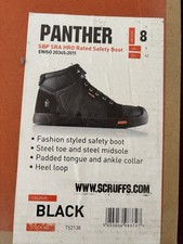 Scruffs Switchback 3 Men's Safety Boots - Black, Size 8 (T55030)