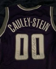 Willie Cauley Stein Signed Purple Jersey COA JSA 2XL Black, White, Or Baby Blue