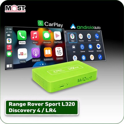 Mr12Volt Range Rover S L320 / Discovery 4 / LR4 Wireless CarPlay Android Auto