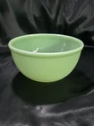 Vintage Fire King Jadeite Mixing Bowl 7" Anchor Hocking Oven Ware Green Glass