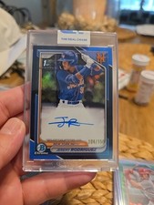 2024 Bowman Chrome True Blue  /150 Prospects Autographs Jeremy Rodriguez 