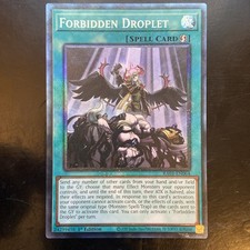 Forbidden Droplet RA01-EN064 Prismatic Collector's Rare 1ST ED NM Yu-Gi-Oh