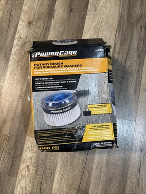 #ad #ad Power Care Rotary Brush for Pressure Washers 3300PSI Gas Electric NEW SEALED $39.99
