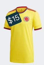 COLOMBIA SHIRT JERSEY YELLOW M CAMISETA  SHORT AMARILLA TALLA M