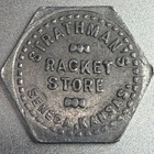 Kansas, Seneca Strathman’s Racket Store Good for 5¢ Aluminum Token 178624 — photo 1