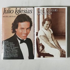 Julio Iglesias - Cassette Lot of 2 - 1100 Belair Place - Non Stop