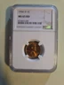 1956 D Lincoln Wheat Penny NGC MS-65 RD