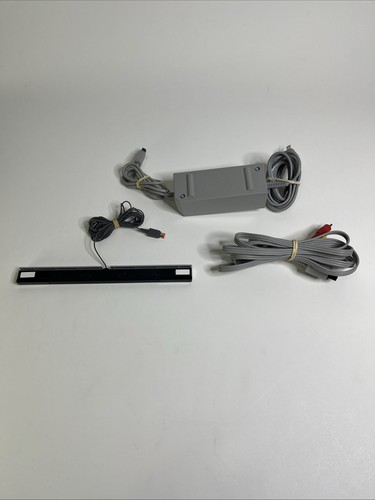 Nintendo OEM Sensor Bar Wired RVL-014&Ac Adapter RVL-002 For Wii (Untested) - Picture 2 of 2