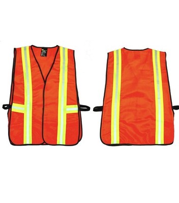 G & F Products High Visibility Reflective Safety Vest with Multi-Function Pocket