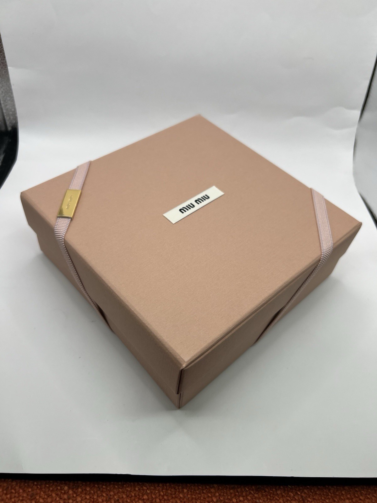 Authentic Miu Miu Beau Micro Bag NEW With All Tags And Box Cognac $1300 Original — image 12