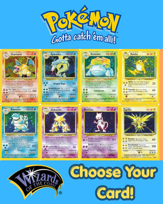 Pokemon TCG Base Set Unlimited Choose Your Card! English