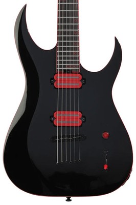 Schecter Sunset-6 Red Dawn Electric Guitar - Gloss Black