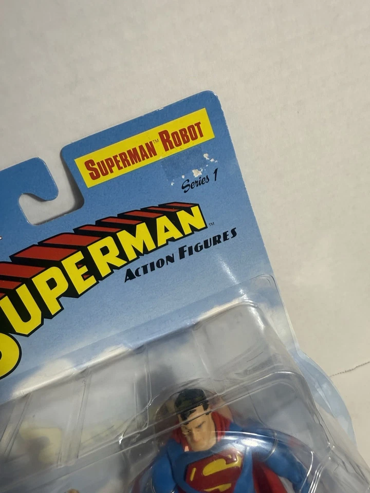 Clássico Era de Prata Superman Série 1 Superman Robô e Beppo DC Direct 2006 Novo - Imagem 2 de 4