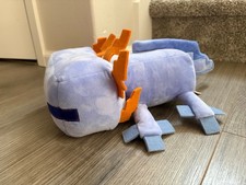 Minecraft Blue Axolotl Plush Stuffed Toy 2025 Official ToyTopic Gently Used