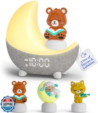 Move2Play, Dozi Sound Machine | 3Hrs+ of Content | Night Light | 