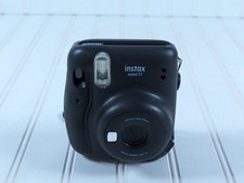 Fujifilm Instax Mini 11 Instant Film Camera Black Tested Working Free Shipping