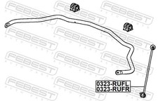 Für FEBEST 0323-RUFL FRONT LEFT STABILIZER LINK / SWAY BAR LI
