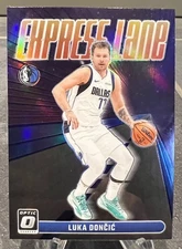 2023-24 Donruss Optic Express Lane Purple Prizm #13 Luka Doncic Dallas Mavericks