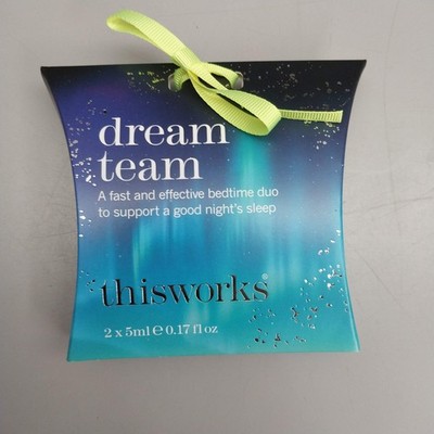 THIS WORKS Dream Team Deep Sleep Pillow Spray & Stress Check Roll-On (2x5 ml) (N