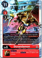Durandamon Super Rare Starter Deck 13: Ragnaloardmon ST13-05 SR NM