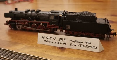 Dampflok 50 1459-2 DR IV  ESCI / Fleischmann