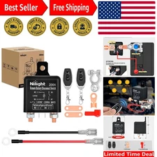 Remote 200A Battery Disconnect Switch - Enhance Vehicle Security & Prevent Drain