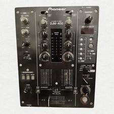 Pioneer DJ DJM-400 Black 2-Channel Audio Mixer Built-in Effects 24 Bit (96 kHz)