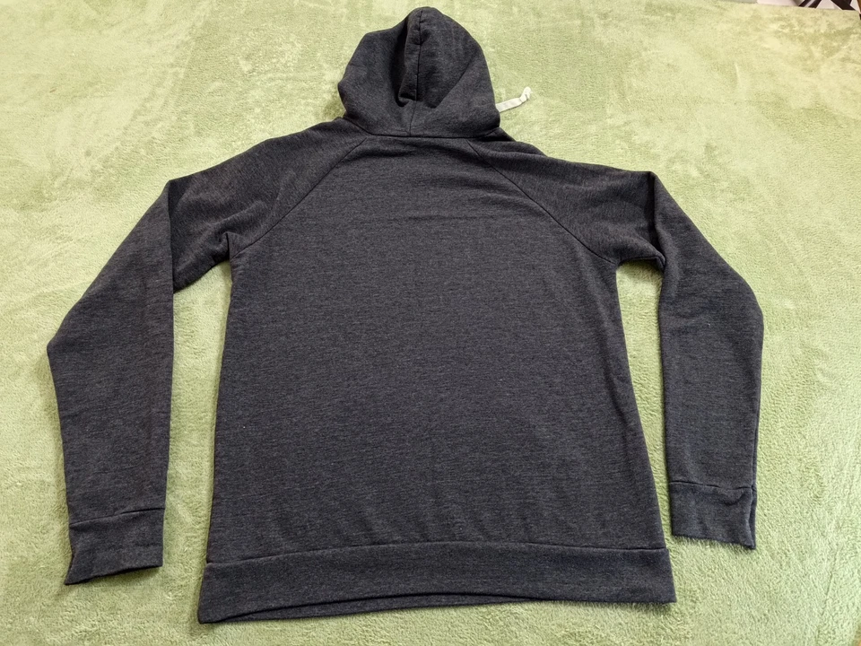 Sudadera con Capucha Big Sky Montana Negra L Azul 84 Exterior Pullover Usada Foto 2 de 4
