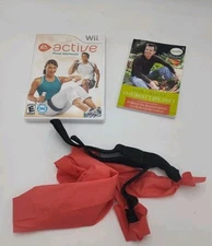 Nintendo Wii EA Sports Active More Workouts (2007) W/Strap And Life diet Booklet