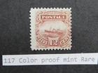 nystamps US Stamp # 117 Mint Color Proof Rare     A24x3896