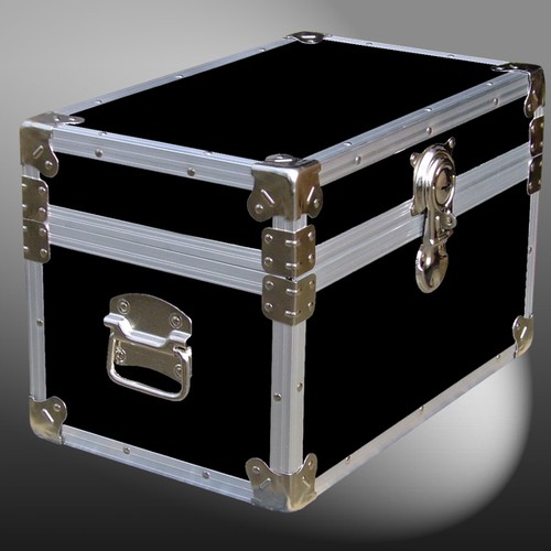 RE Tuck Box/Storage/Travel/Luggage/Shipping/Boarding School Trunk Chest Case - Picture 3 of 7