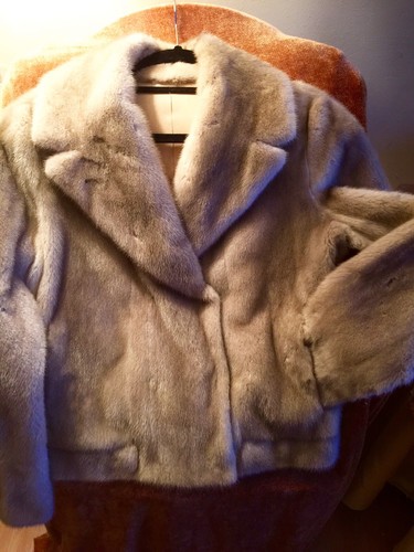 light brown fuzzy jacket