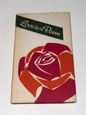 Love is a Poem 1962 Hardback DJ Poetry Peter Pauper Press Ruth McCrea 1st Editio