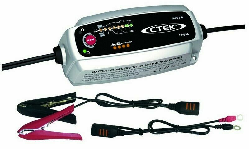 CTEK MXS 5.0 5A Battery Charger With Automatic Temperature