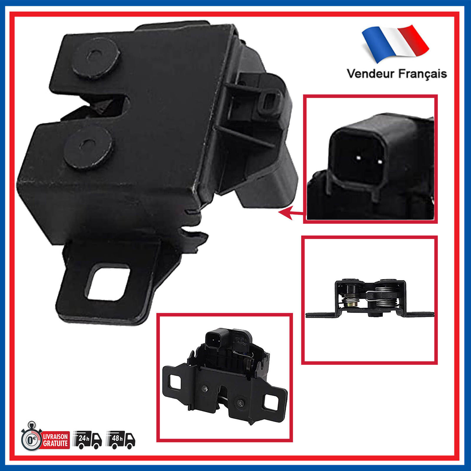 Mécanisme électrique de capot anti-vibration pour remplacer LR024358 défectueux