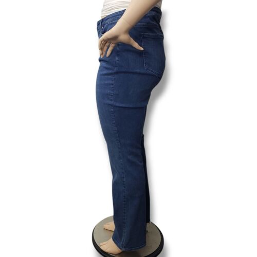 Pantalones de mezclilla NYDJ Barbara Bootcut para mujer 16 W tiro alto - Imagen 3 de 12