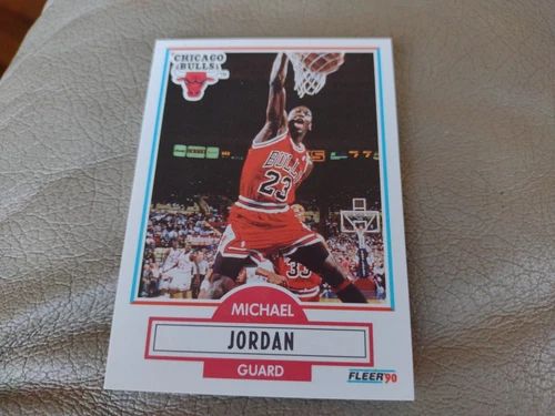 1990-91 Fleer Basketball #26 Michael Jordan Chicago Bulls