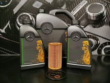 Genuine Mercedes-Benz C-Class C200 C220 C270 CDI Oil Filter & Engine Oil Z611PAC