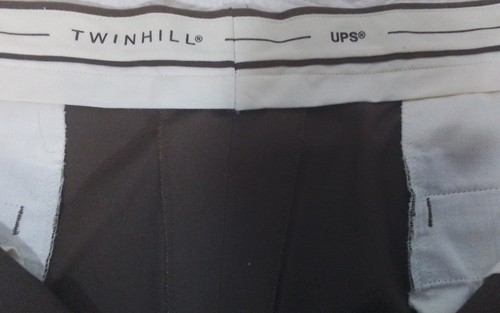 Men's Twin Hill Brown Uniform Work Pants (Size 46 x 31) 5REG - Picture 5 of 13