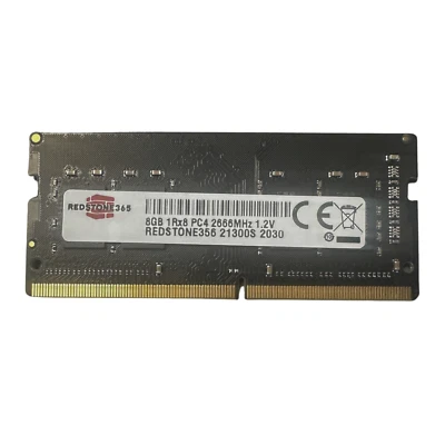 REDSTONE 365 New PC4 / DDR4 8GB Laptop RAM 1Rx8 2666MHz 1.2V CL19 260-Pin SODIMM w/Warranty