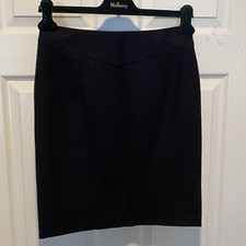 Valentino Blue Wool Knee Length Skirt US Size 4