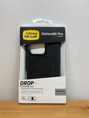 OtterBox Defender Pro Series Case for 2024 iPhone - Black